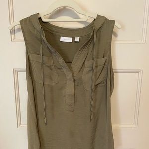 Green NY&Co sleeveless blouse